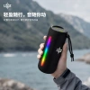 LXdZ's new s9500 outdoor portable Bluetooth speaker features wireless cycling, waterproof RBG light, and dual subwoofers Application Scenario